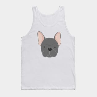 French Bulldog Face Tank Top